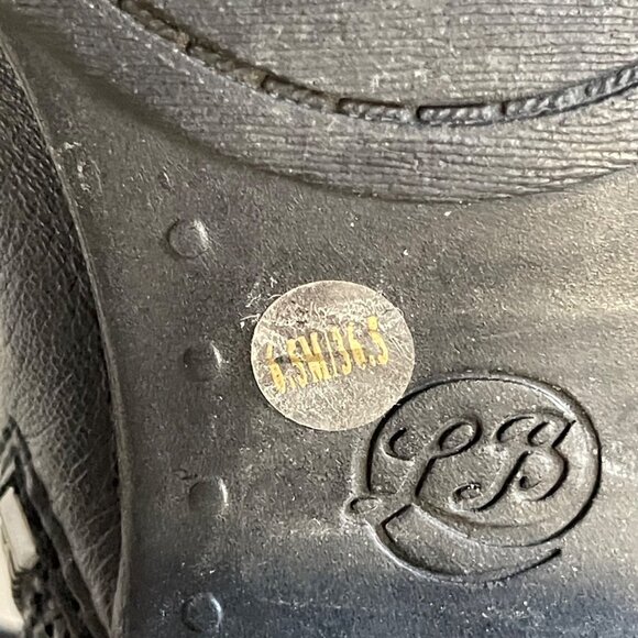 Lucky Brand Bartalino women's size 6.5M quilted black leather double zip bootie - Picture 6 of 8